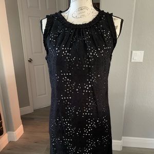 FINAL REDUCTION: Milly Sz 4 black eyelet dress